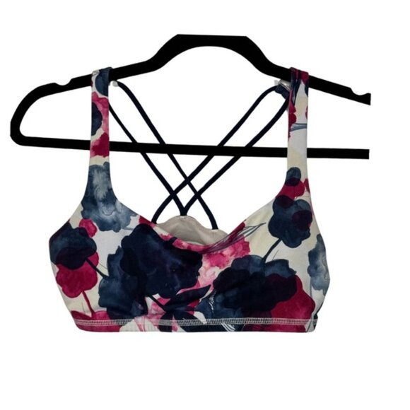 Knix Evolution Floral Bra Blue - Picture 2 of 6